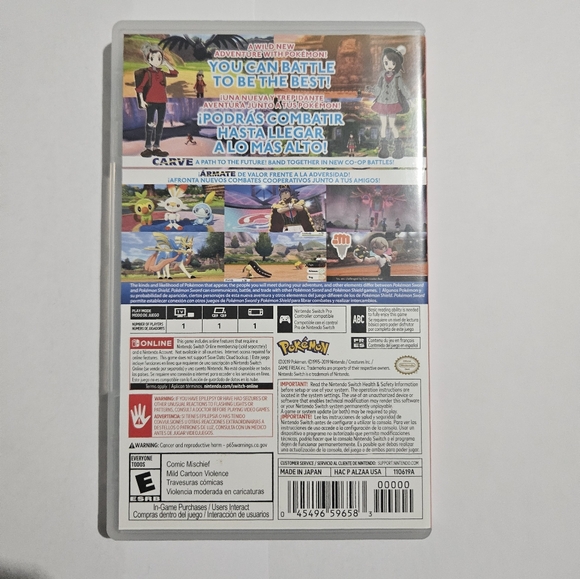 Pokemon Sword - Nintendo Switch (Pre-Owned) - Picture 2 of 4